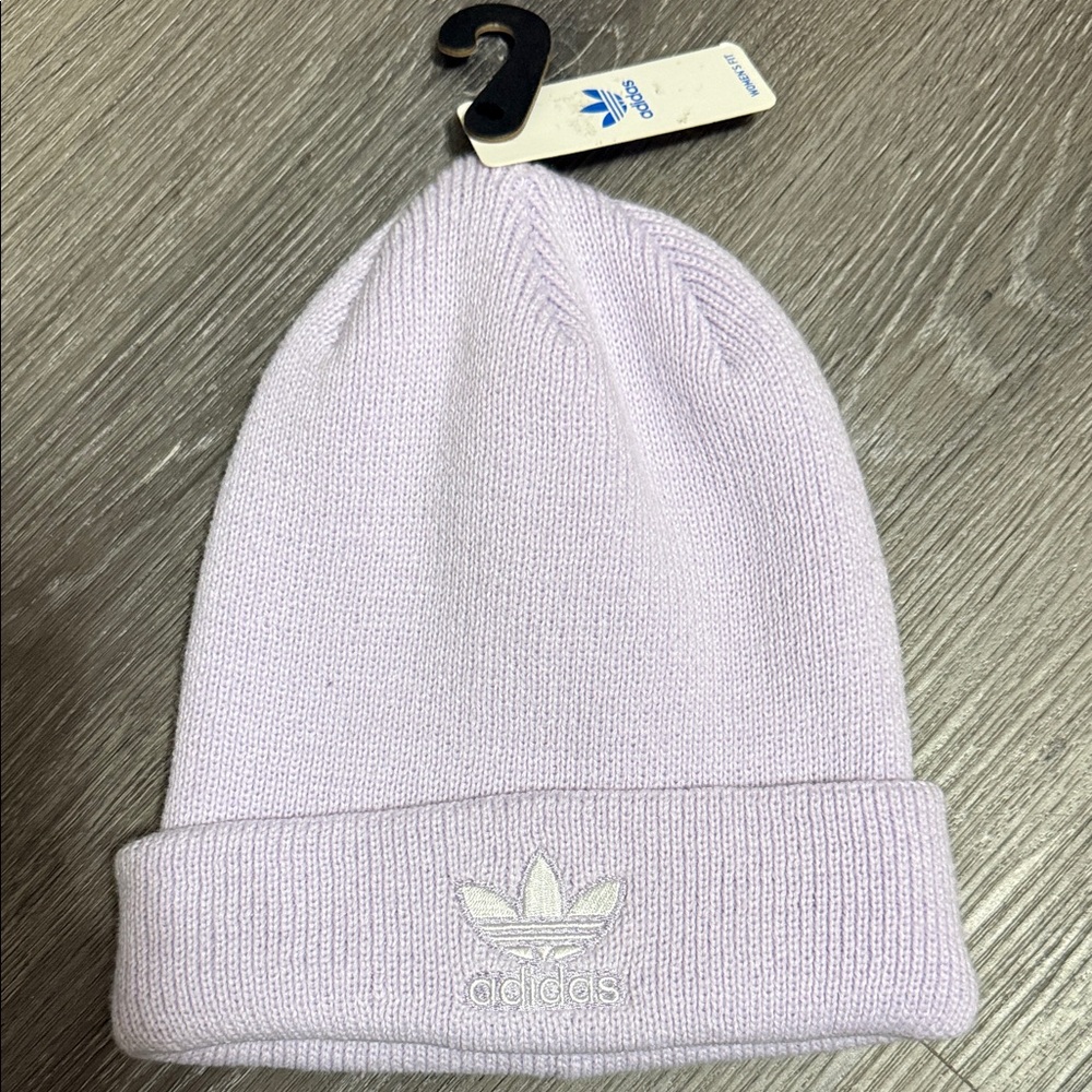 Adidas Light Purple Beanie